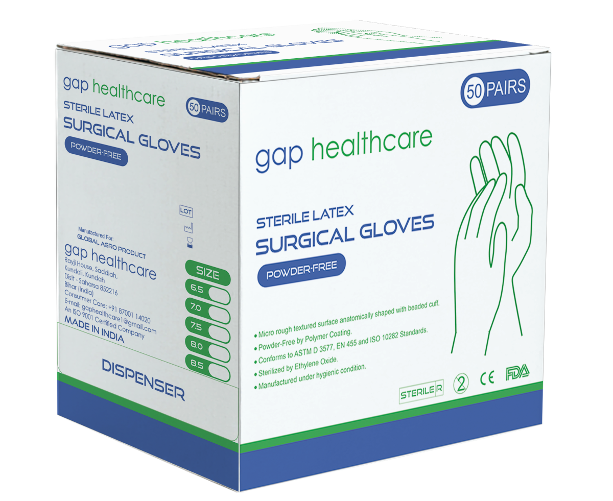 Sterile Latex Surgical gloves Manufacturer in Malaysia
